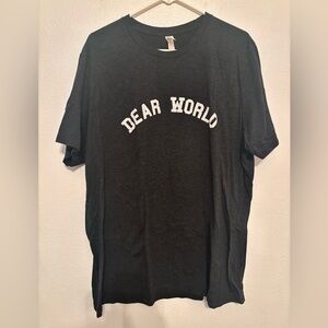Dear World T-shirt 2Xl